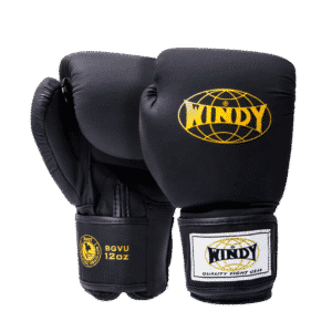 Classic Synthetic Leather Boxing glove - Black & Gold
